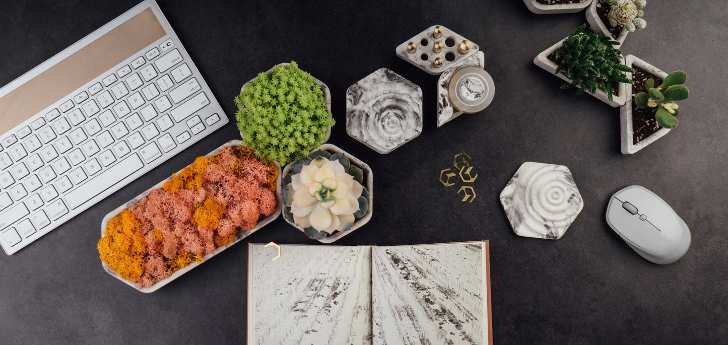 Hex : Desktop Organizing System - Concretology