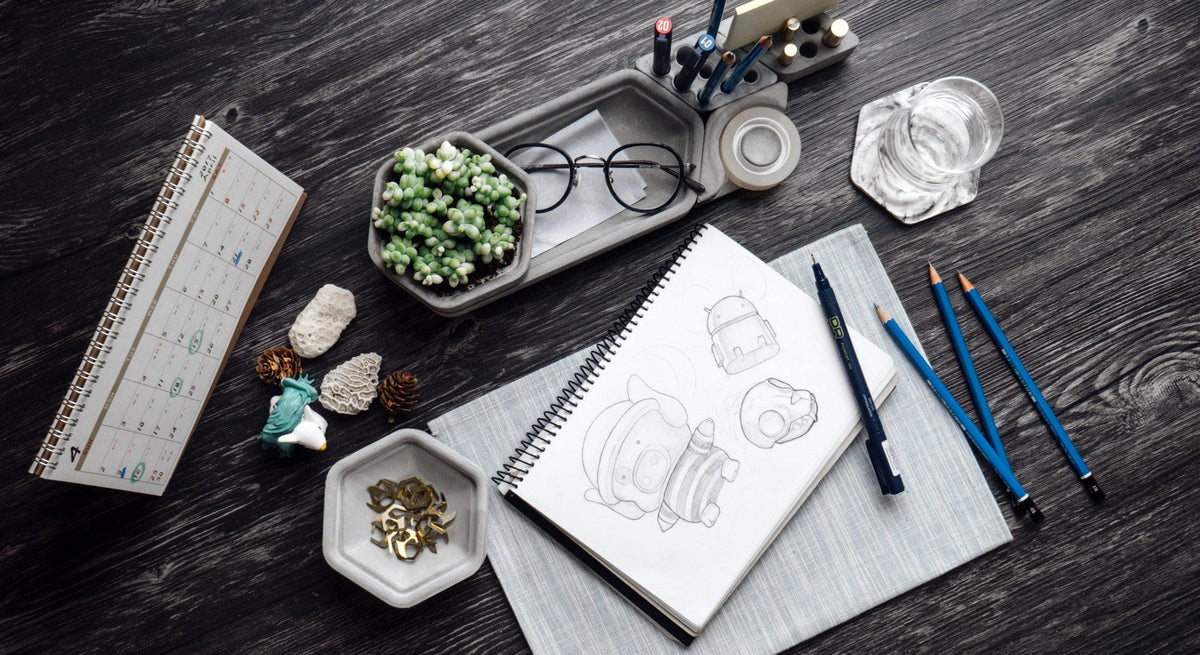 Hex : Desktop Organizing System - Concretology