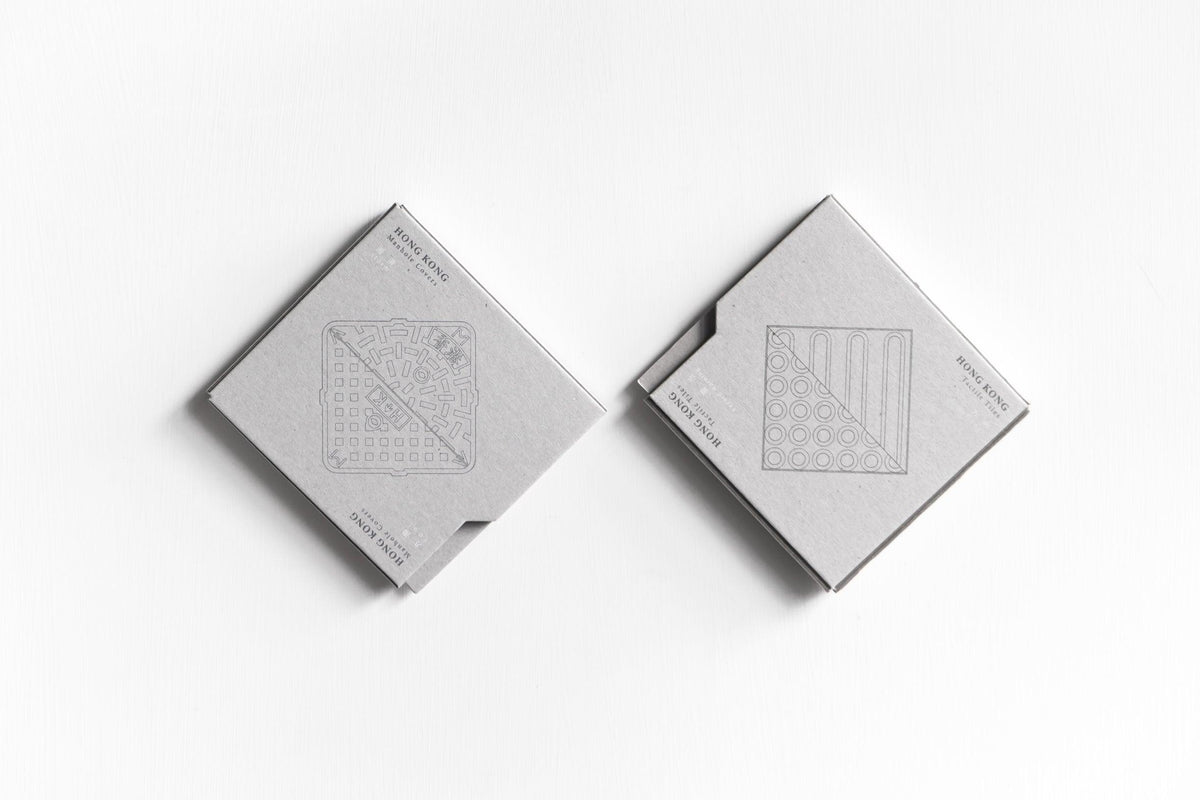 香港杯墊 |  圓清 方濁 - Concretology